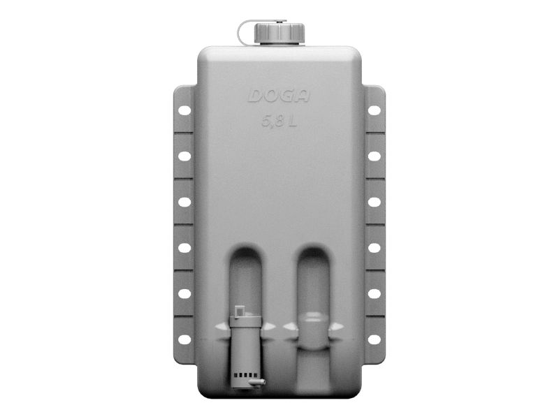 Бачок омывателя в сборе