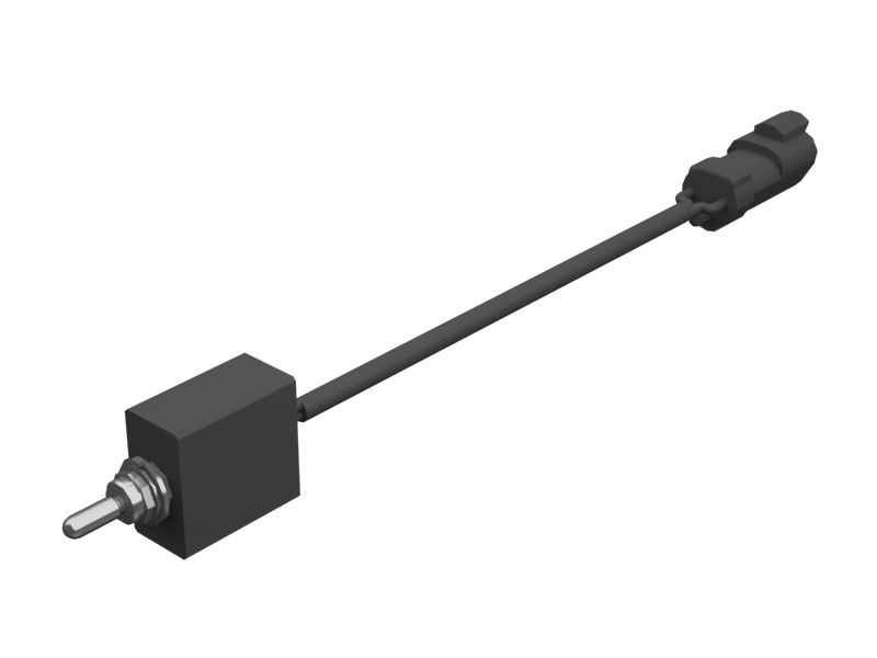 259-1107: Однополюсный тумблер 28 В