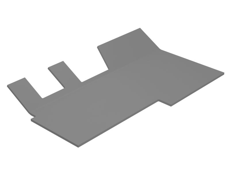 Напольный коврик для кабины оператора, толщина 14 мм