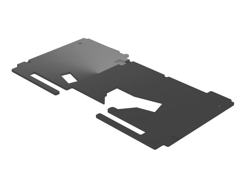 Напольный коврик облицовки кабины, толщина 16,3 мм