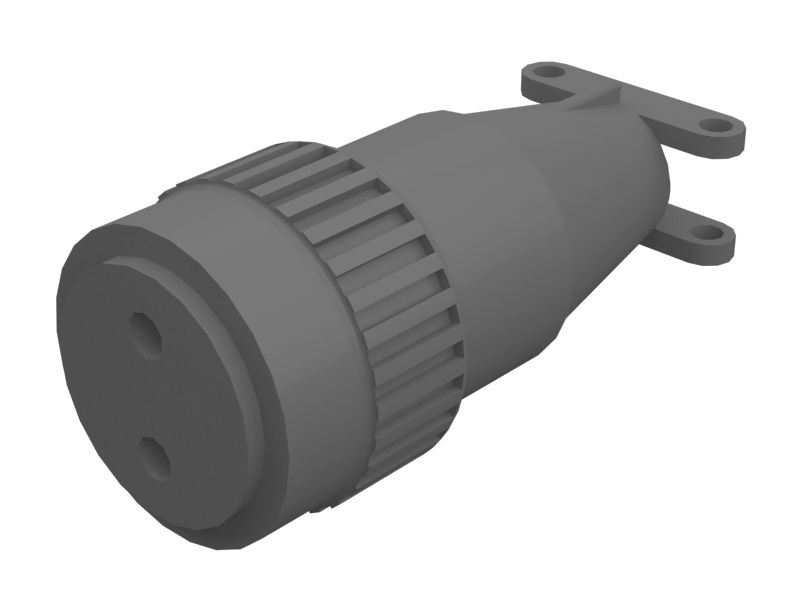 5S-7433: 2-контактный разъем