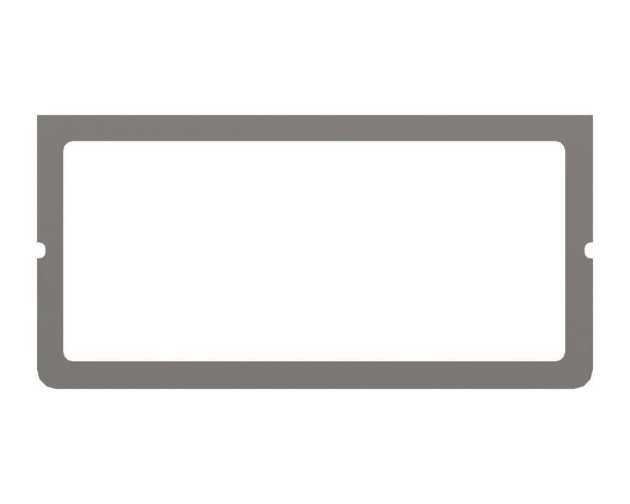 Пластиковое уплотнение длиной 346,60 мм