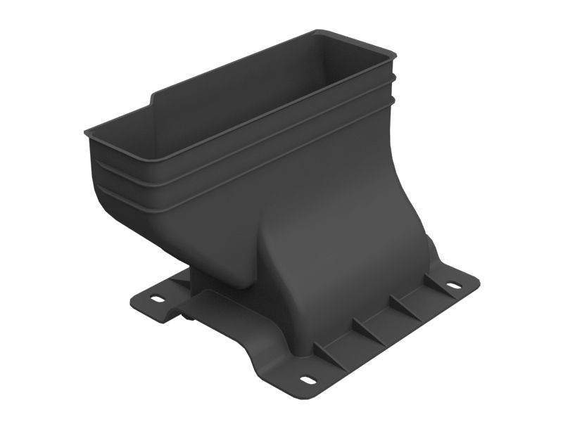 235-8876: Воздуховод в сборе