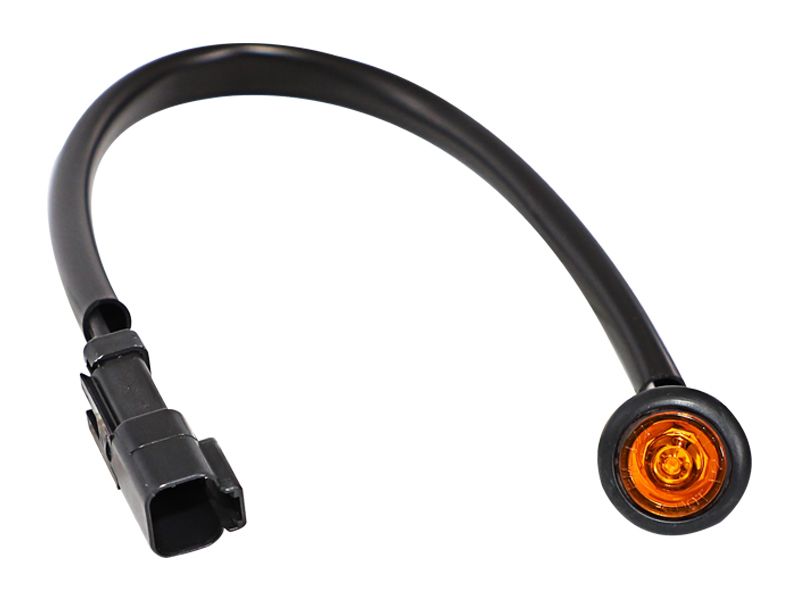 Сигнальная лампа желтого цвета, 12 В, 24 В