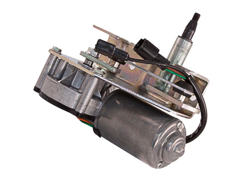 203-1107: Электродвигатель стеклоочистителя в сборе