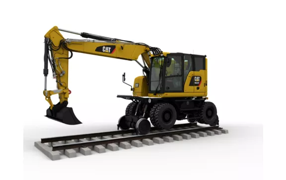 M323F Pelle Hydraulique Sur Pneus