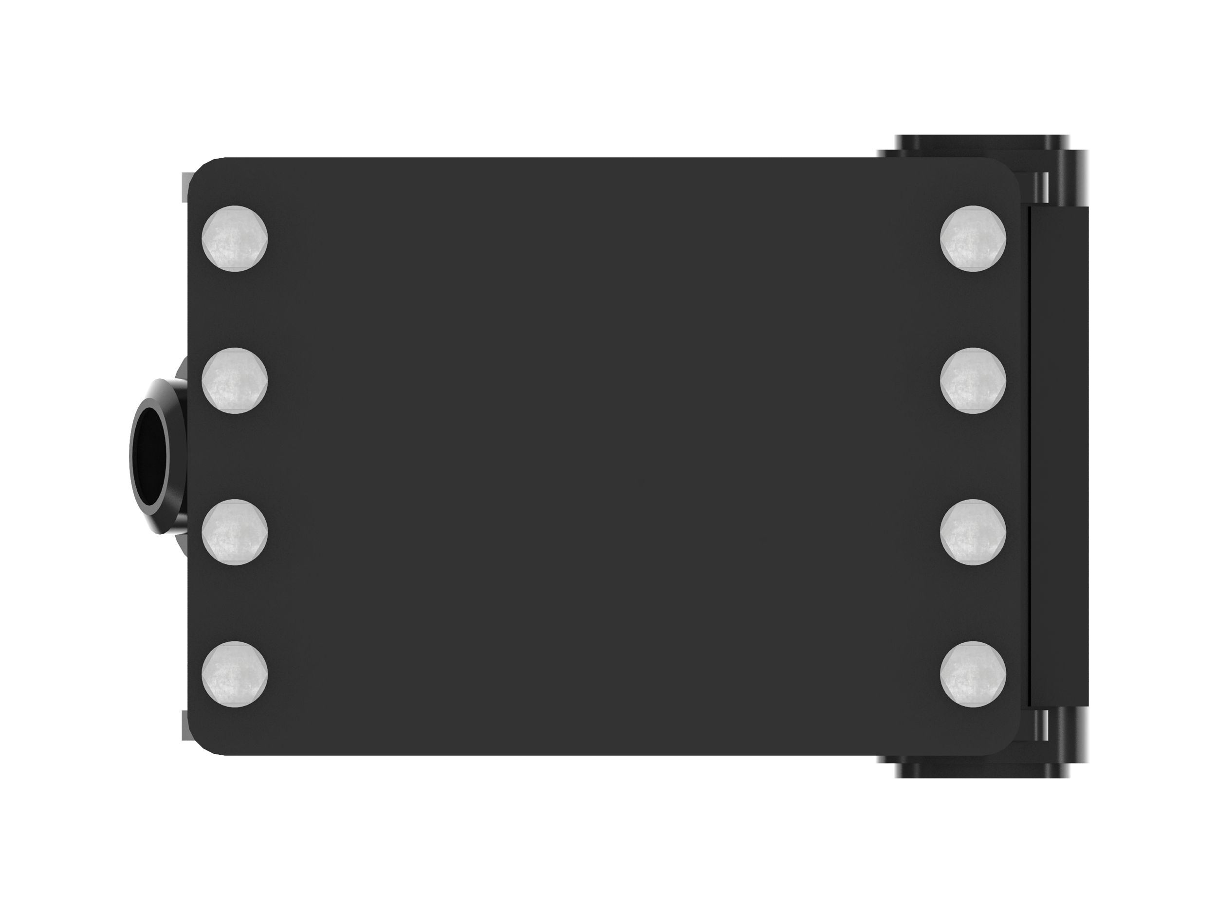 Монтажный кронштейн 1/4 ярда — крепление пальцами