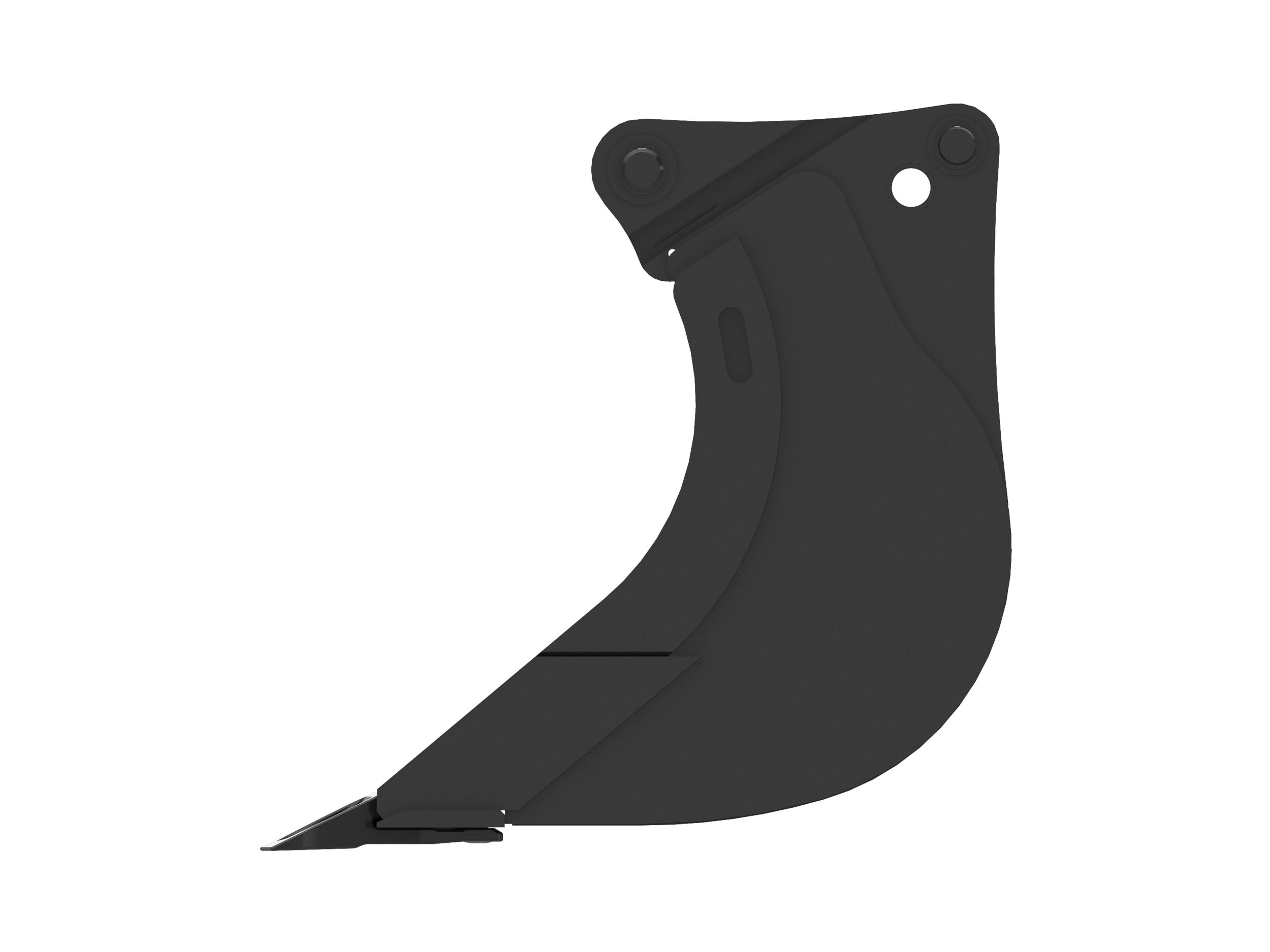 128-7663: 305 mm (12 in), 70 L (2.5 ft3), Pin On, Bolt-On Teeth 