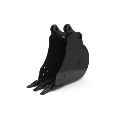 279-4312: 300 mm (12 in), 50 L (1.8 ft3), Pin On, Bolt-On Teeth 