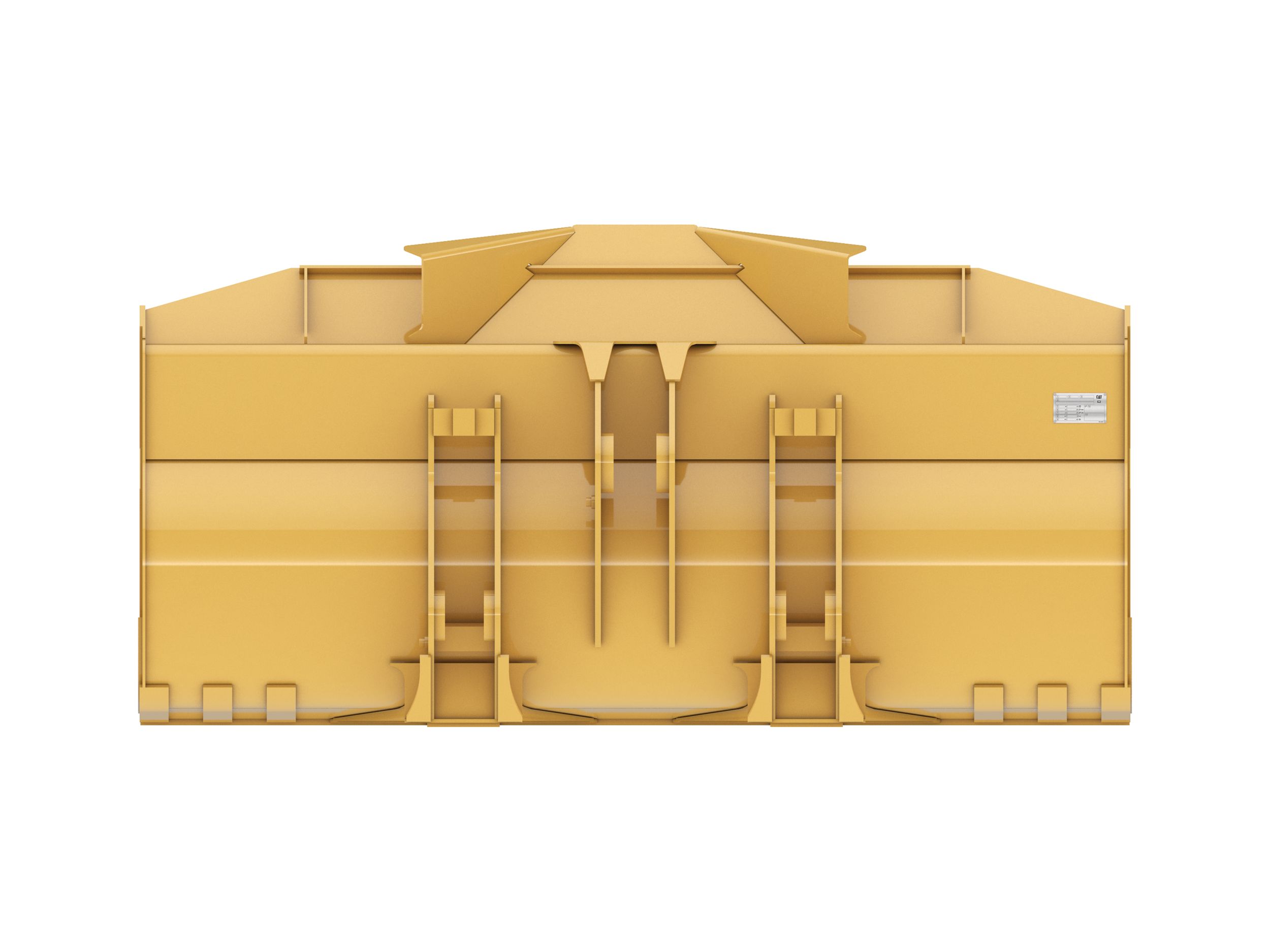 Ковш 2,7 м3 (3,5 ярда3), крепление на пальцах