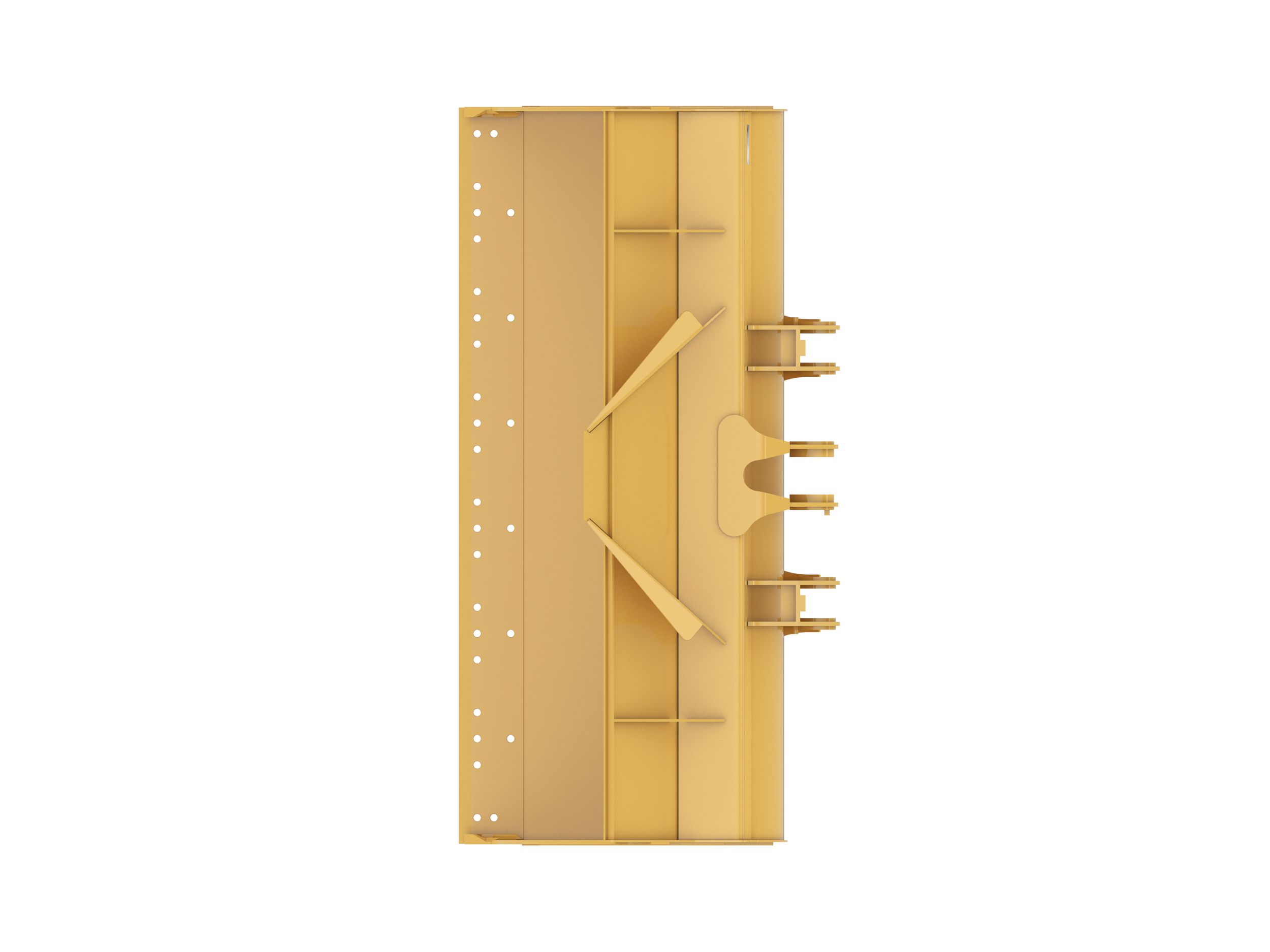 3,2 м3 (4,2 ярда3), крепление на пальцах