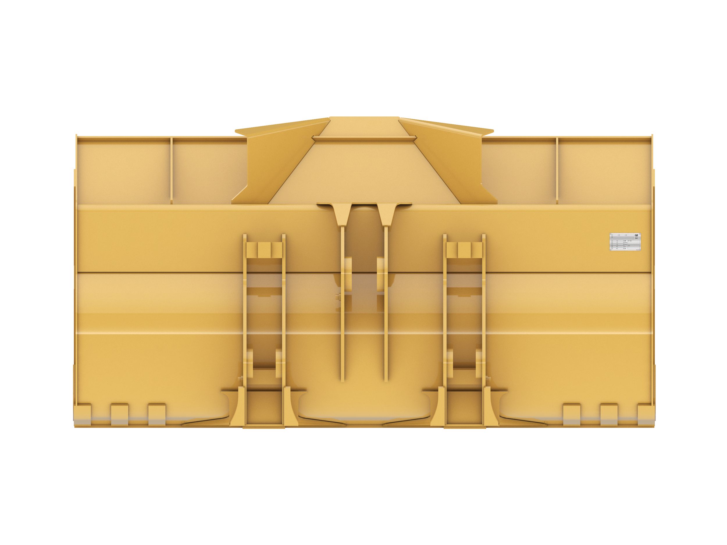 3,2 м3 (4,2 ярда3), крепление на пальцах