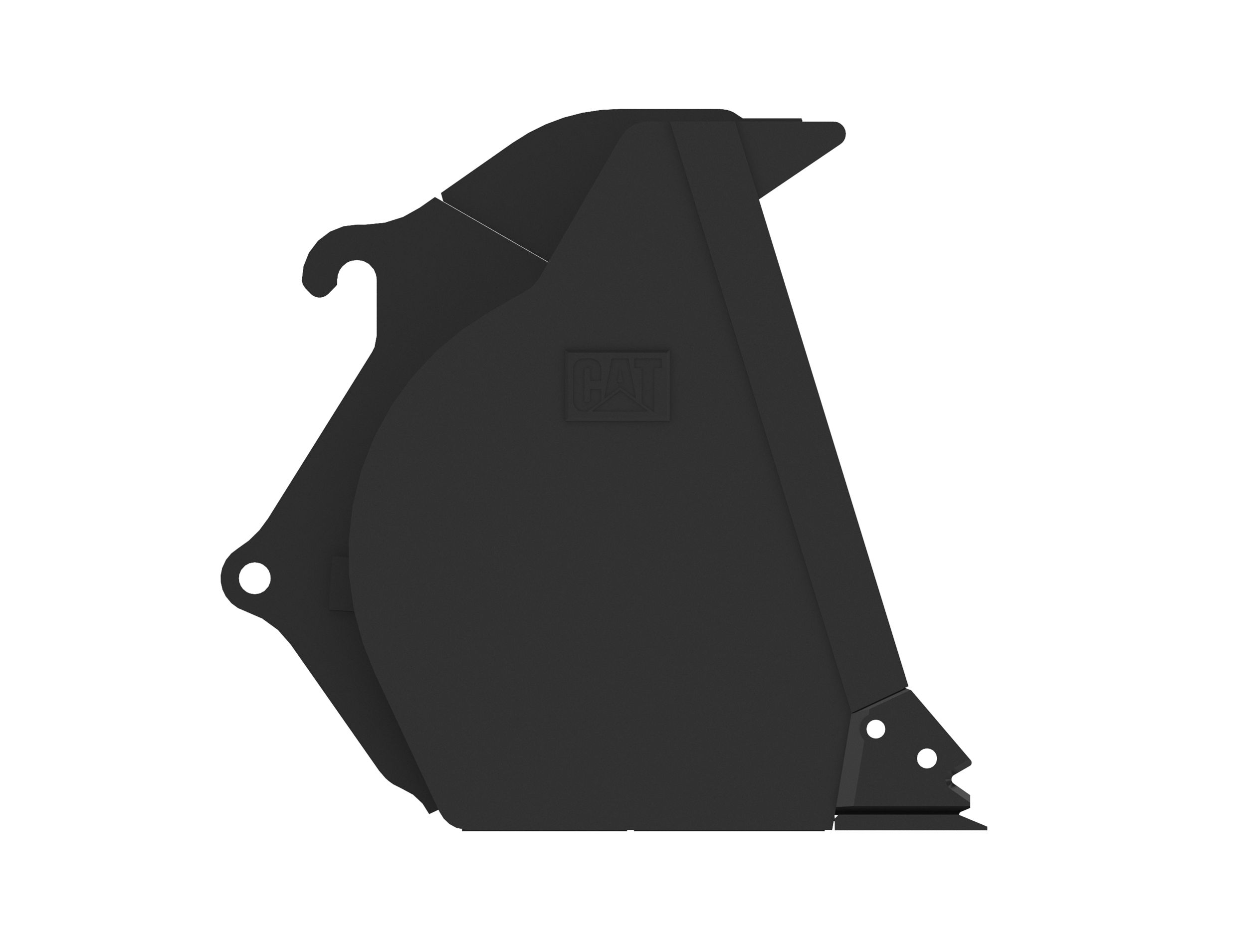 2.3 m3 (3.0 yd3), 2532 mm (100 in), IT Coupler, Bolt-On Cutting Edge 