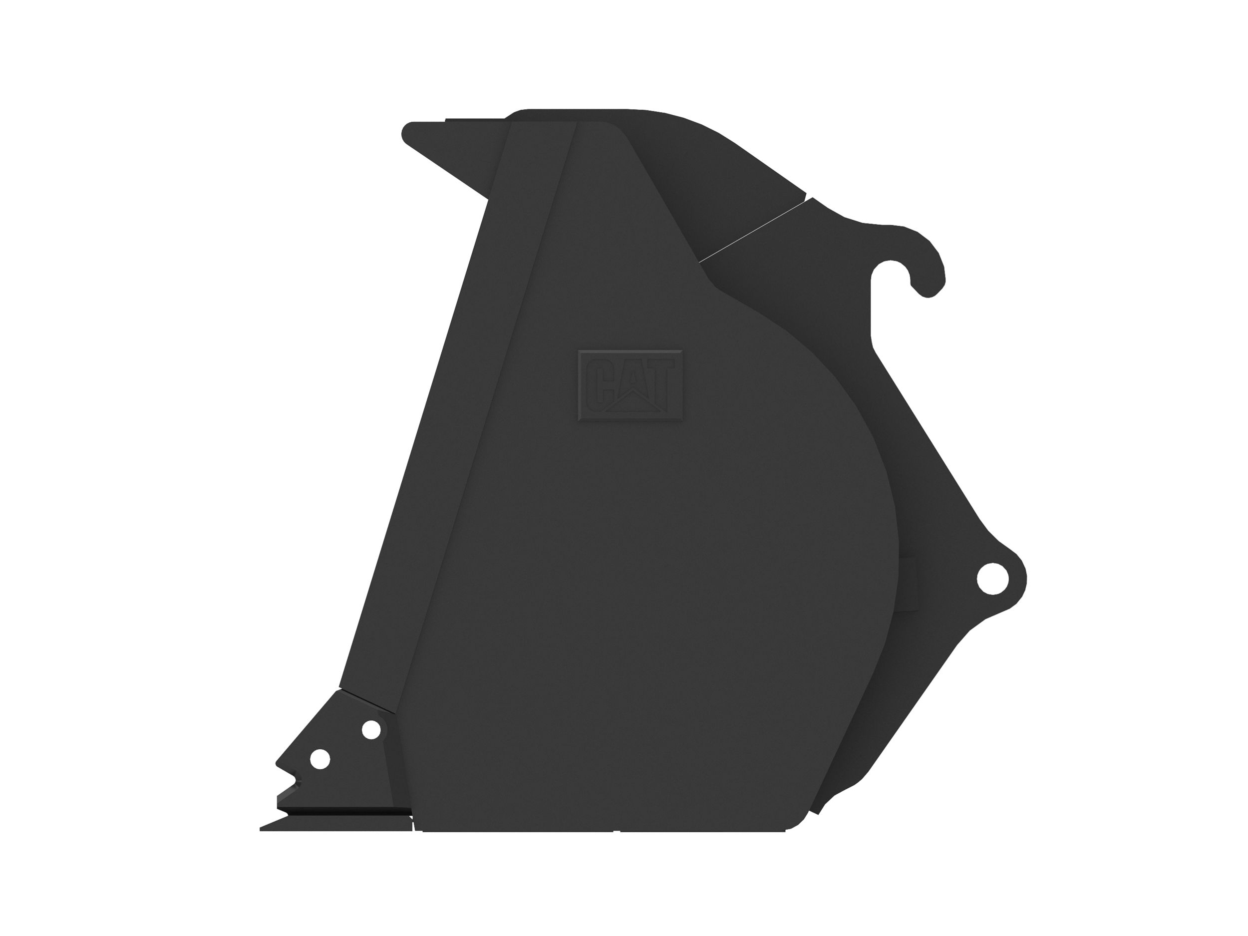 2.3 m3 (3.0 yd3), 2532 mm (100 in), IT Coupler, Bolt-On Cutting Edge 