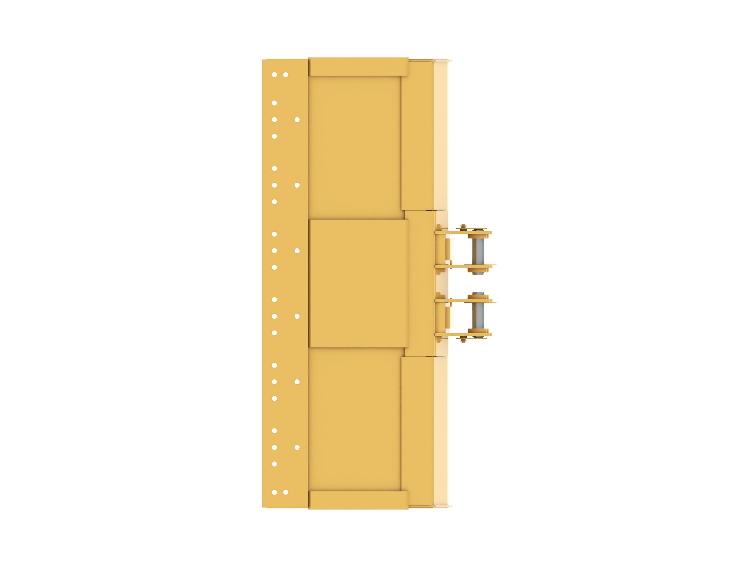 2,4 м3 (3,1 ярда3), крепление на пальцах