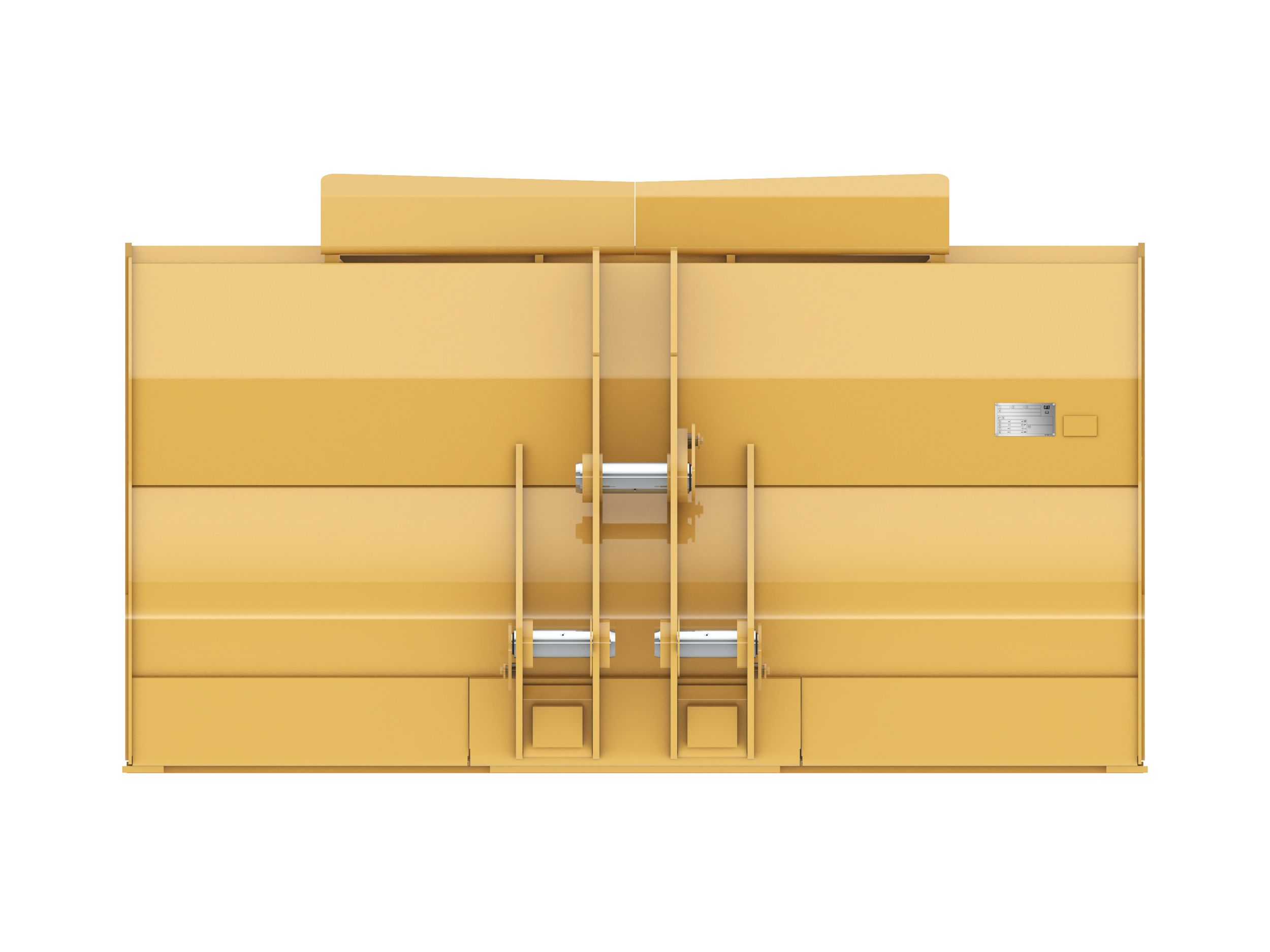 2,4 м3 (3,1 ярда3), крепление на пальцах