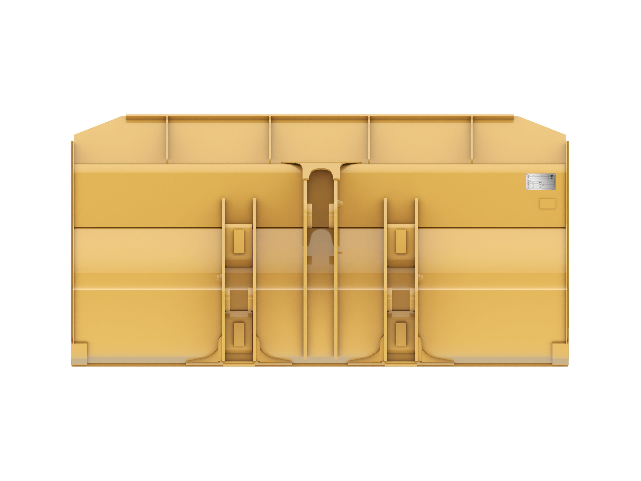 Ковш 2,1 м3 (2,7 ярда3), крепление на пальцах