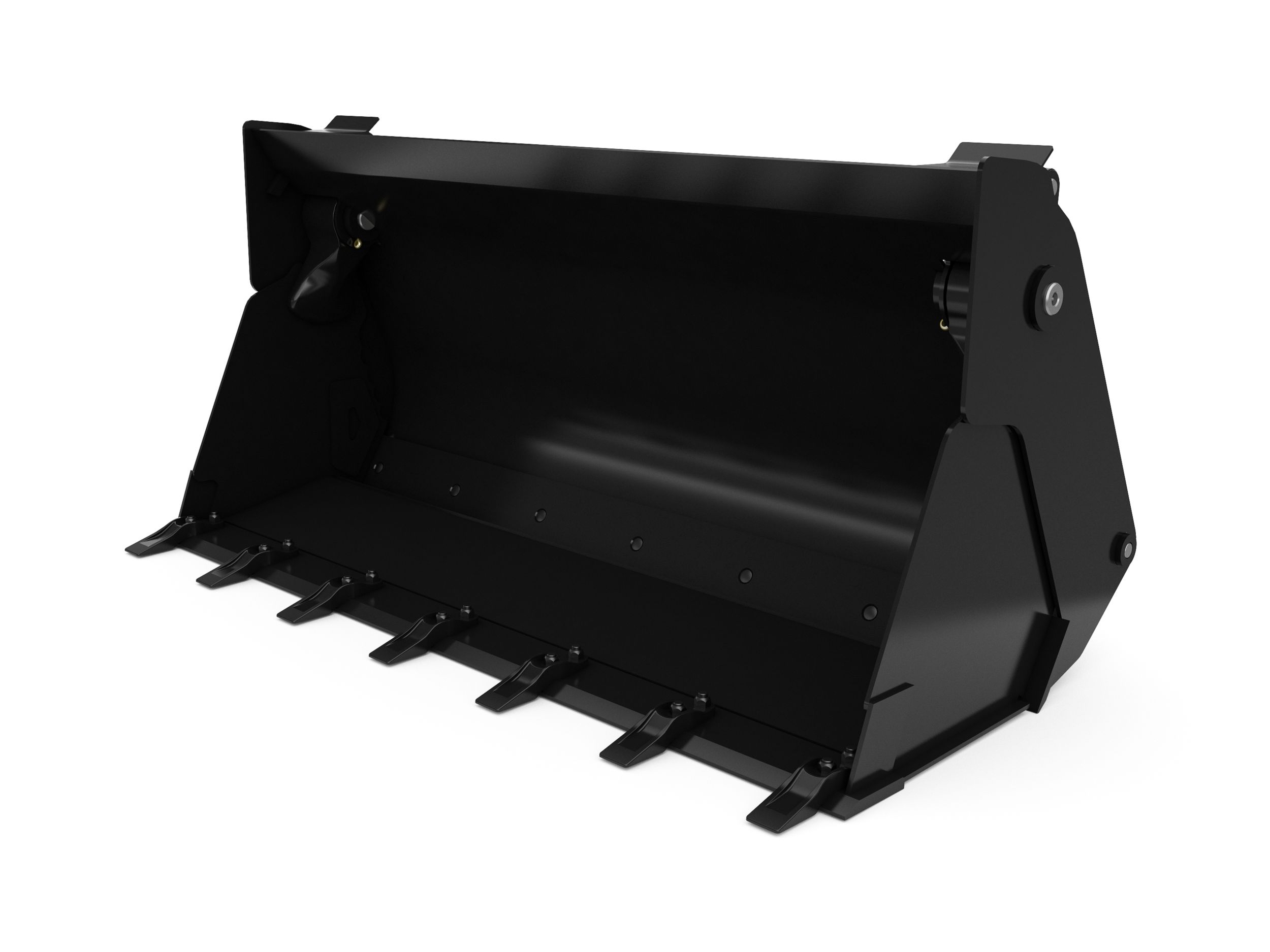 Ковш 0,8 м3 (1,0 ярда3), устройство смены навесного оборудования ISO, зубья с болтовым креплением