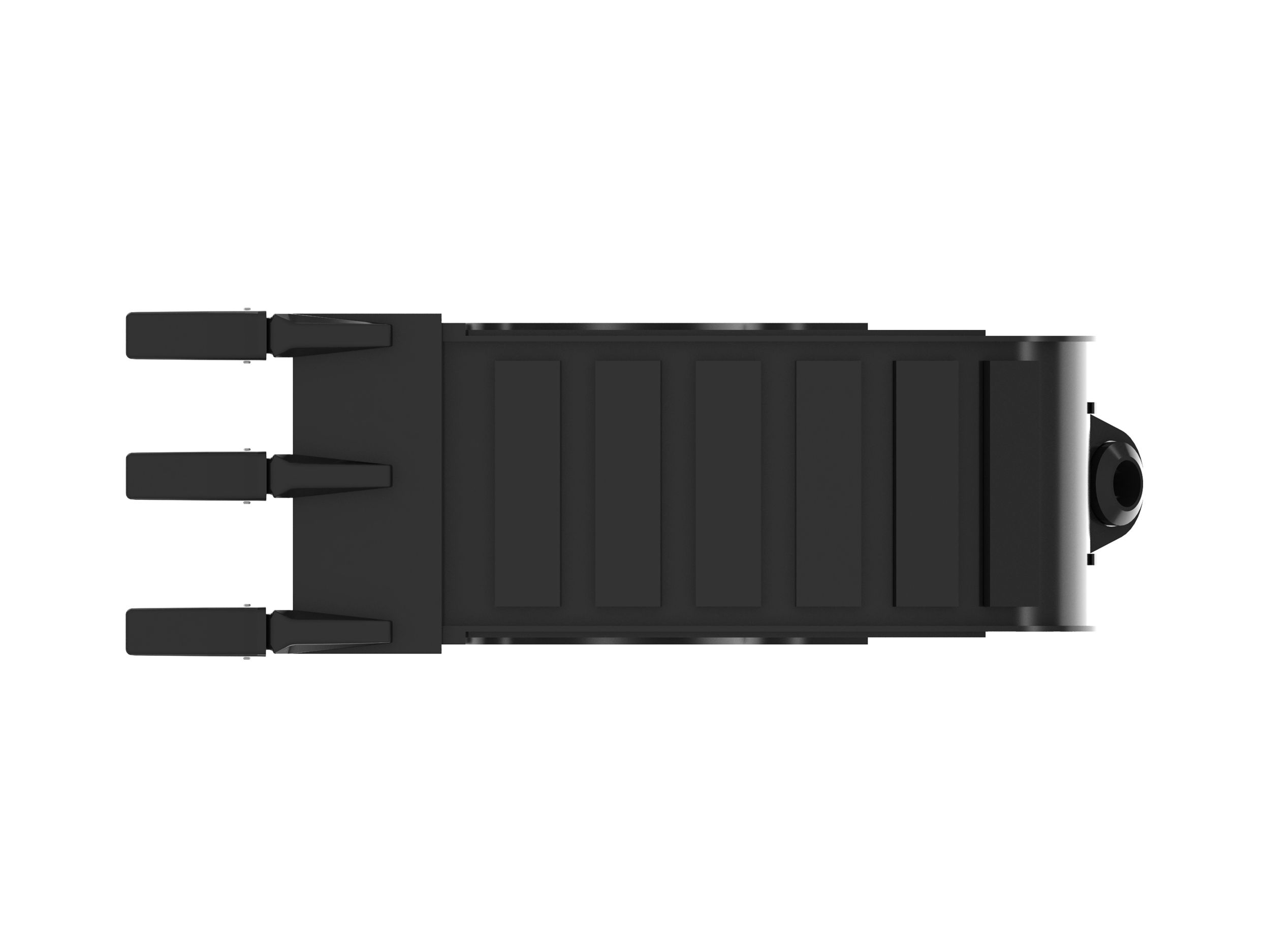 463 mm (18 in), 200 L (7.1 ft3), Pin Lock, Weld-On Adapters 