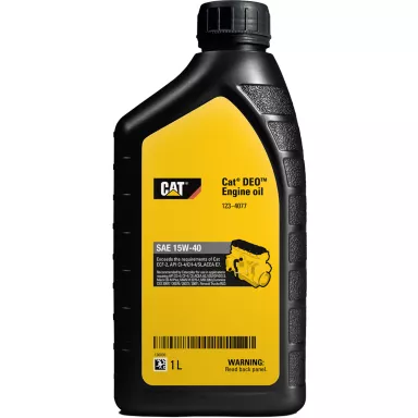 123-4077: Cat® DEO 15W-40（1 L）