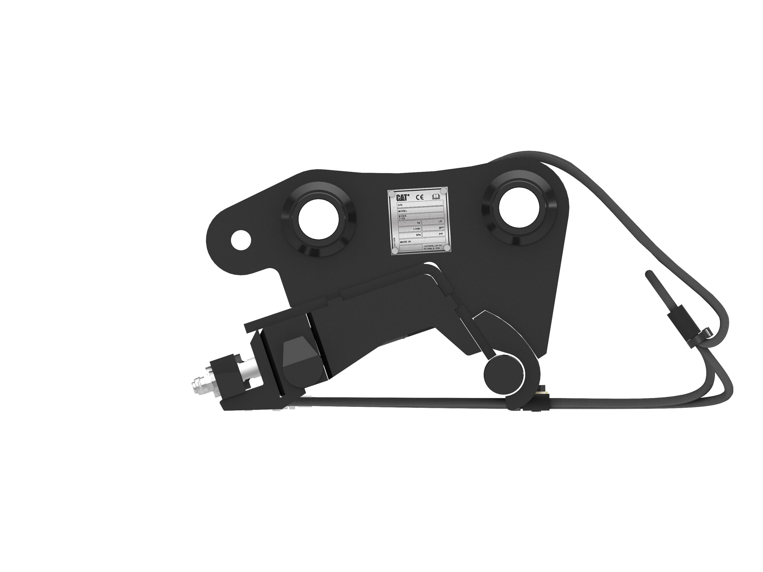 525-4595: Minipelles hydrauliques de 3 à 4 tonnes avec CW05 hydraulique