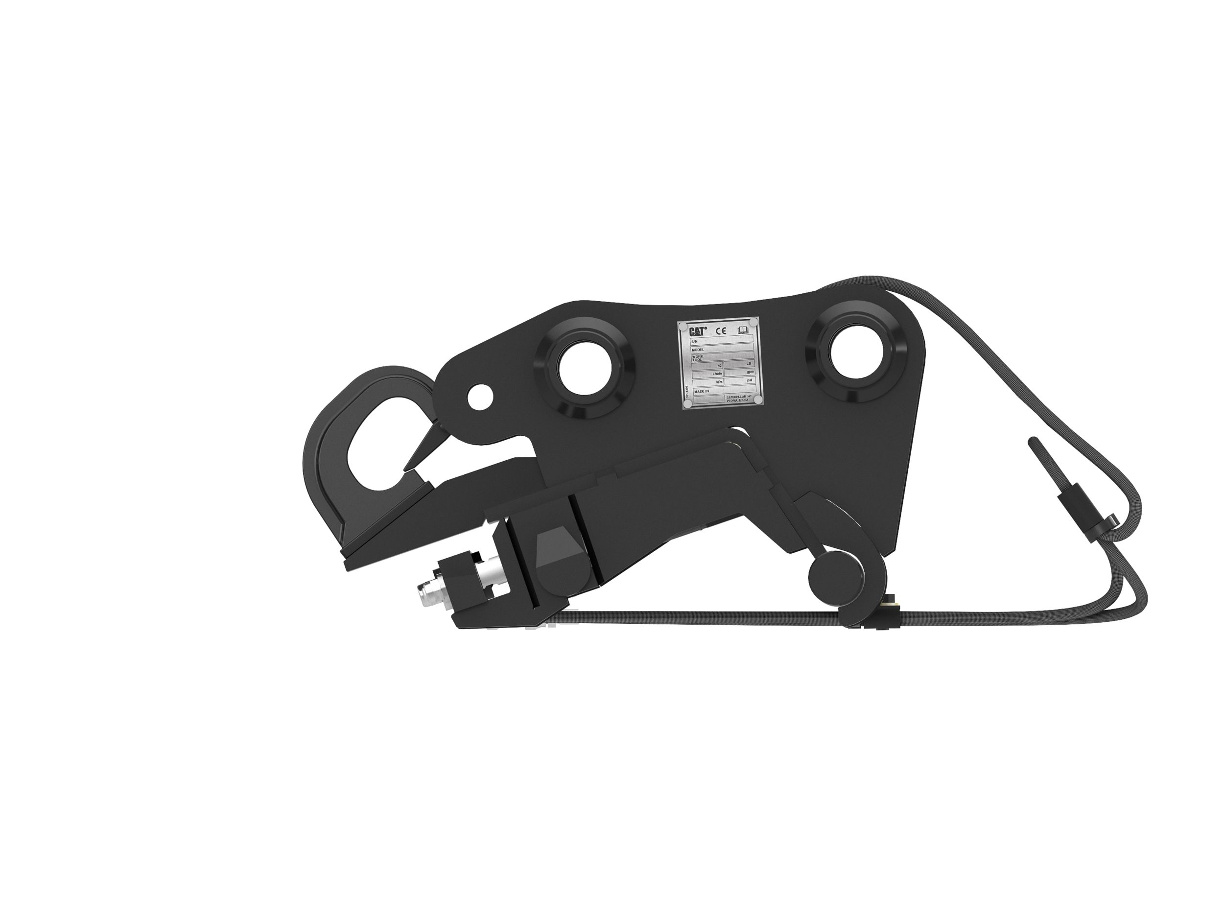 525-4598: CW05 Hydraulic, Hook, 3-4 Ton Mini Excavators 