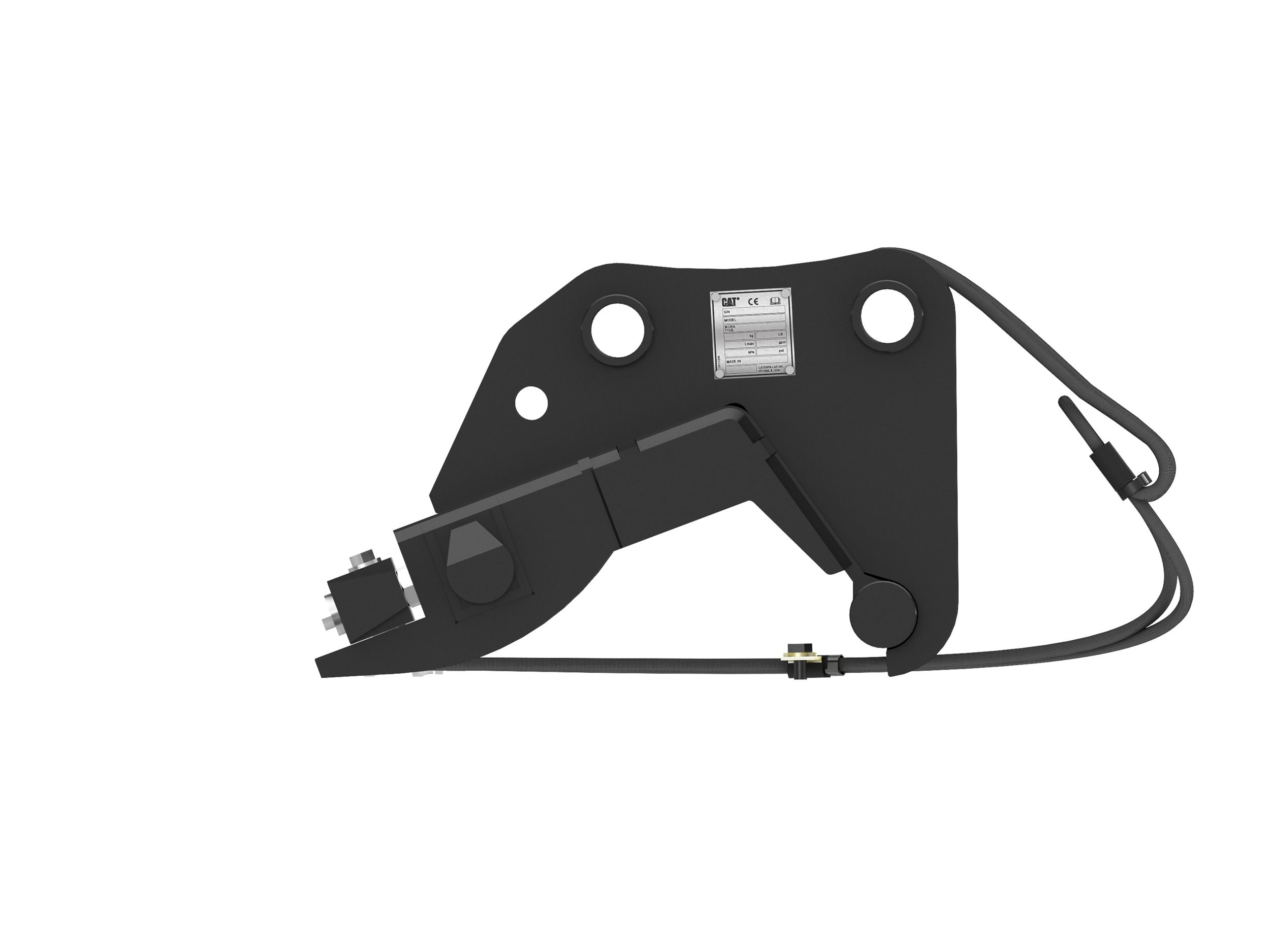 525-4611: Minipelles hydrauliques de 4 tonnes avec CW10 hydraulique