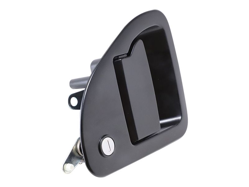 Алюминиевая ручка с защелкой, монтаж заподлицо