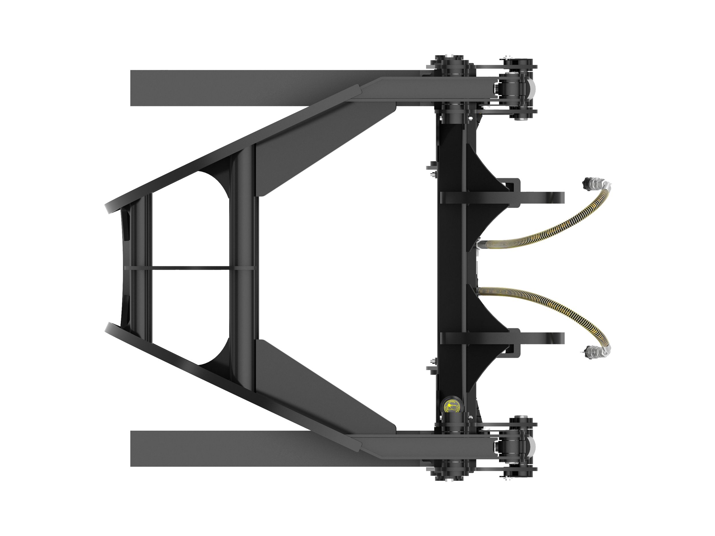 Вилы 1219 мм (48 дюймов), устройство смены навесного оборудования Fusion™