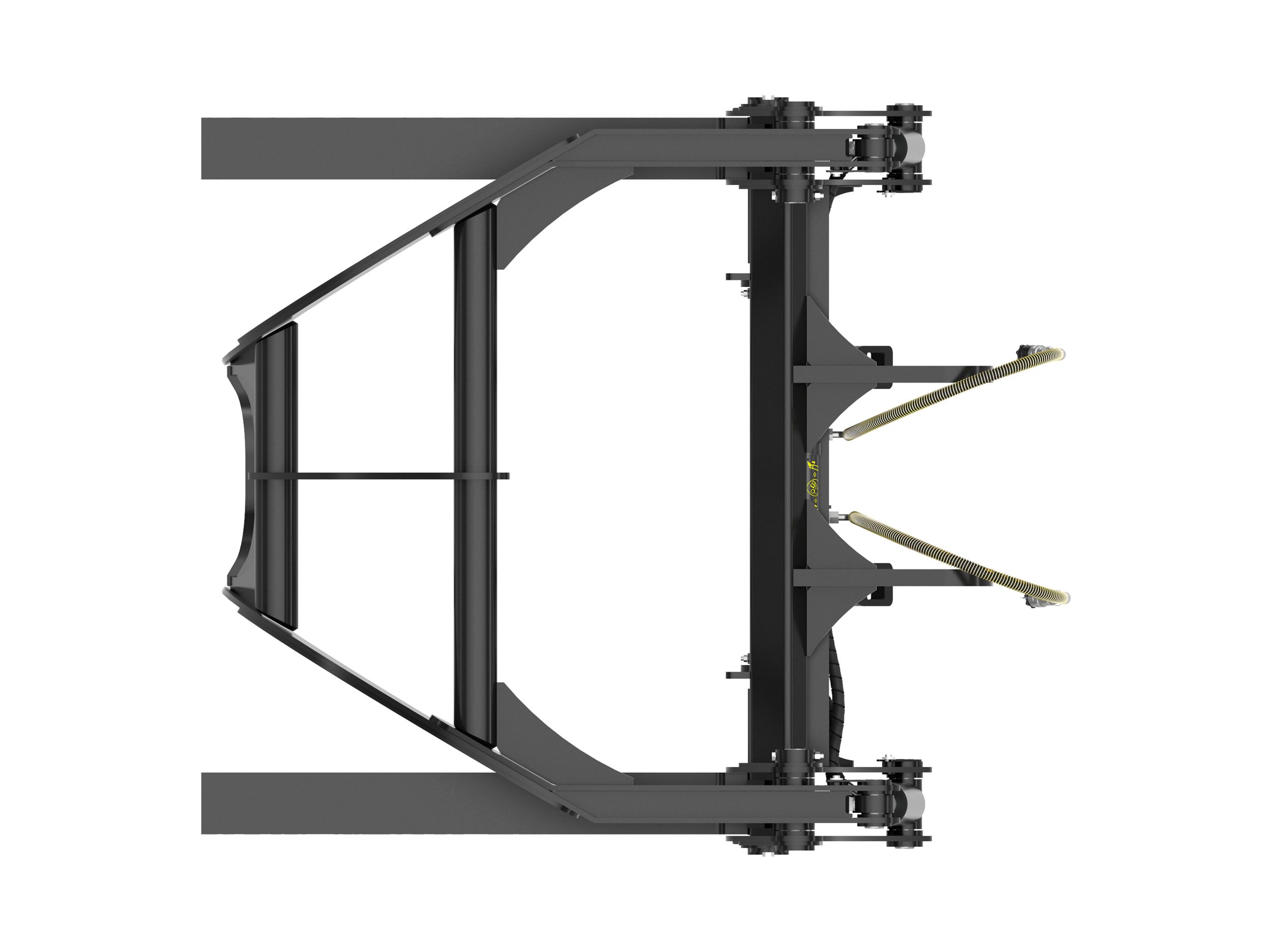 Вилы 1524 мм (60 дюймов), устройство смены навесного оборудования Fusion™