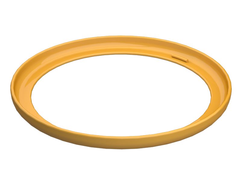 Демонтируемый фланец обода