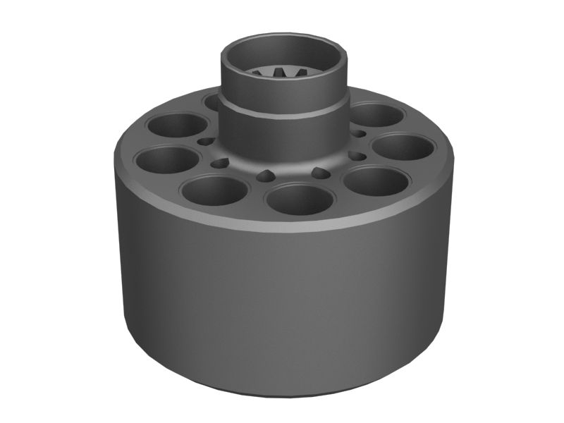 256-0083: Цилиндр в сборе — гидромотор