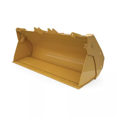 536-0028: 1.3 m3 (1.7 yd3), Parallel Lift Pin On, Base Edge, Fork Brackets 