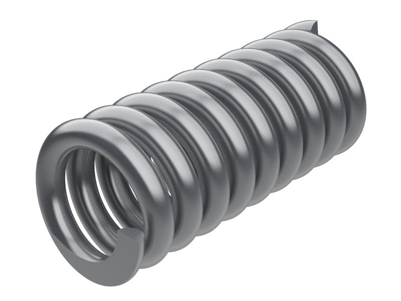 Пружина сжатия свободной длины 49,21 мм