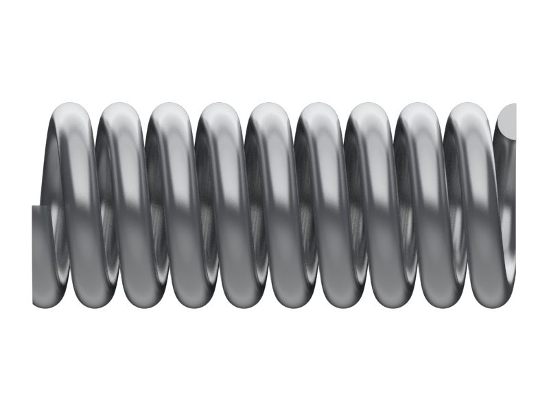 Пружина сжатия свободной длины 49,21 мм