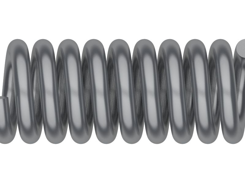 Пружина сжатия свободной длины 49,21 мм