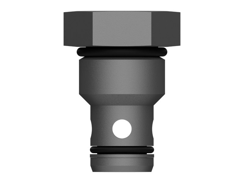 Прямой обратный клапан длиной 27,70 мм