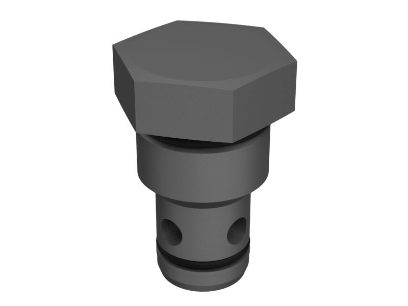 Прямой обратный клапан длиной 27,70 мм