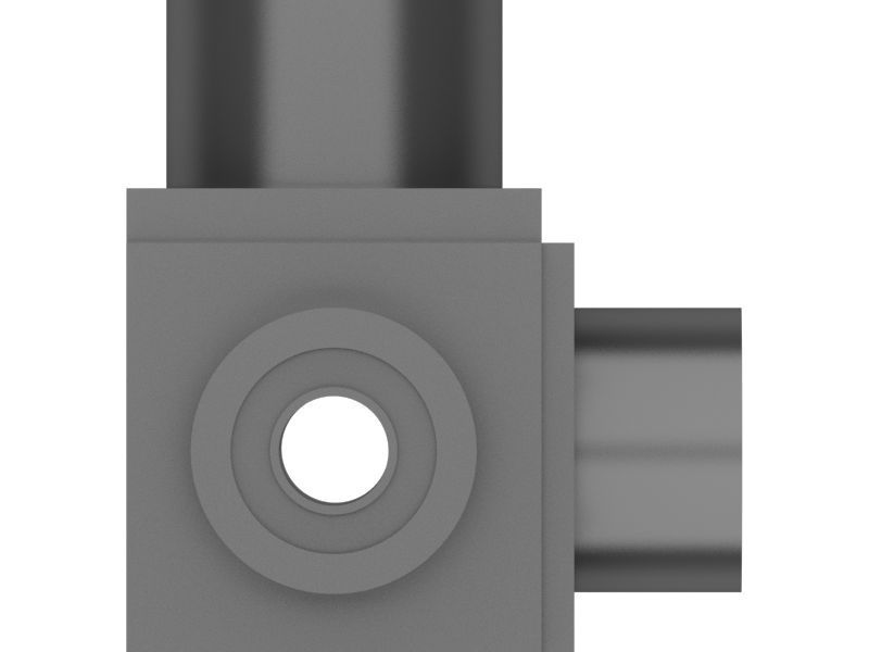 244-6625: 11/16" X 13/16" X 9/16" Lateral Cross Adapter 2446625 купить