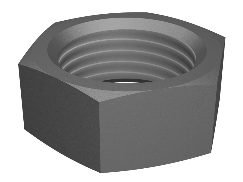 Шестигранная гайка 3/4''-16