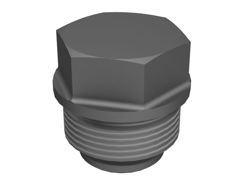 100-8011: 1 5/16-12-3A Резьбовая заглушка с шестигранной головкой