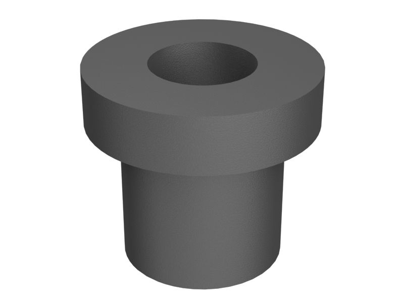 Стальная проставка с внутренним диаметром 10 мм