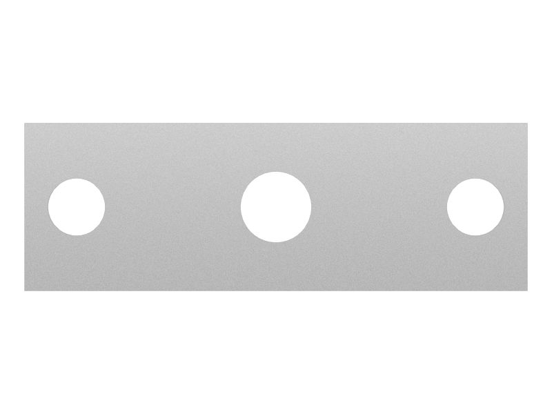 Опорная плита пальца толщиной 25 мм