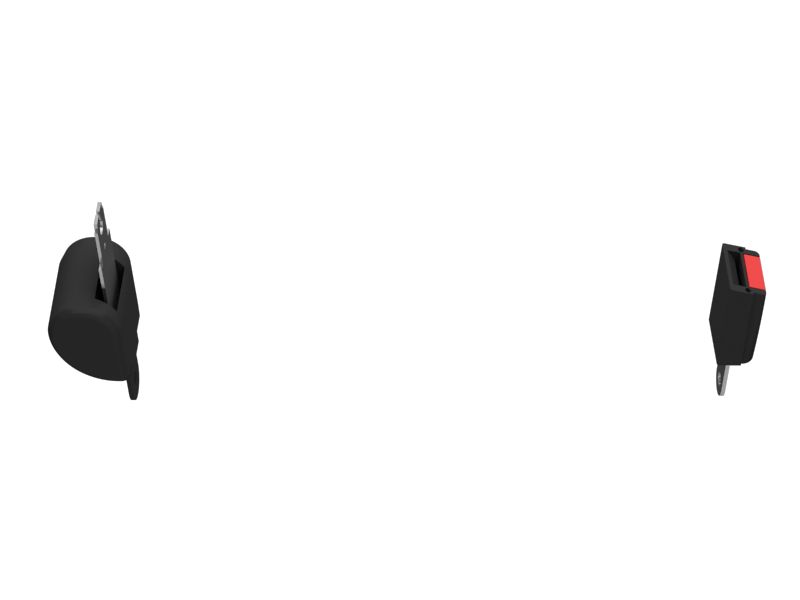 Ремень безопасности с застежкой длиной 89 мм