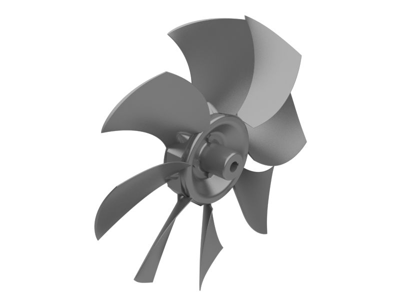 Вентилятор в сборе