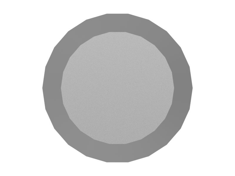 Установочный штифт с фаской с двух сторон длиной 20 мм