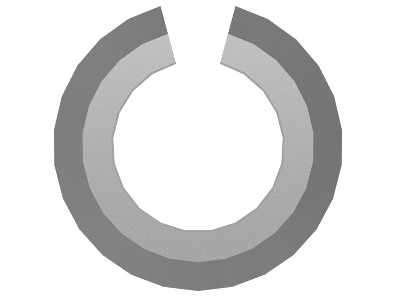 Пружинный палец, длина 16 мм