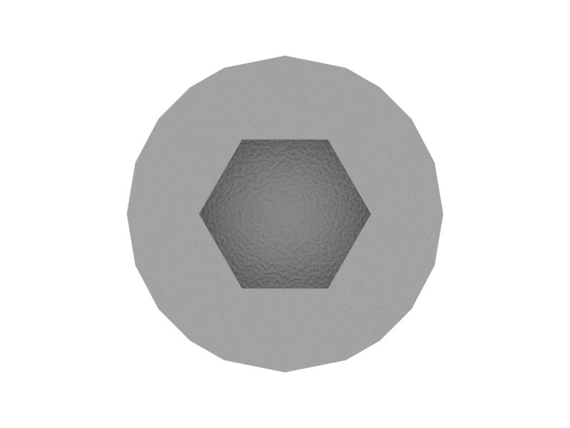 Болт с головкой под шестигранный торцевой ключ