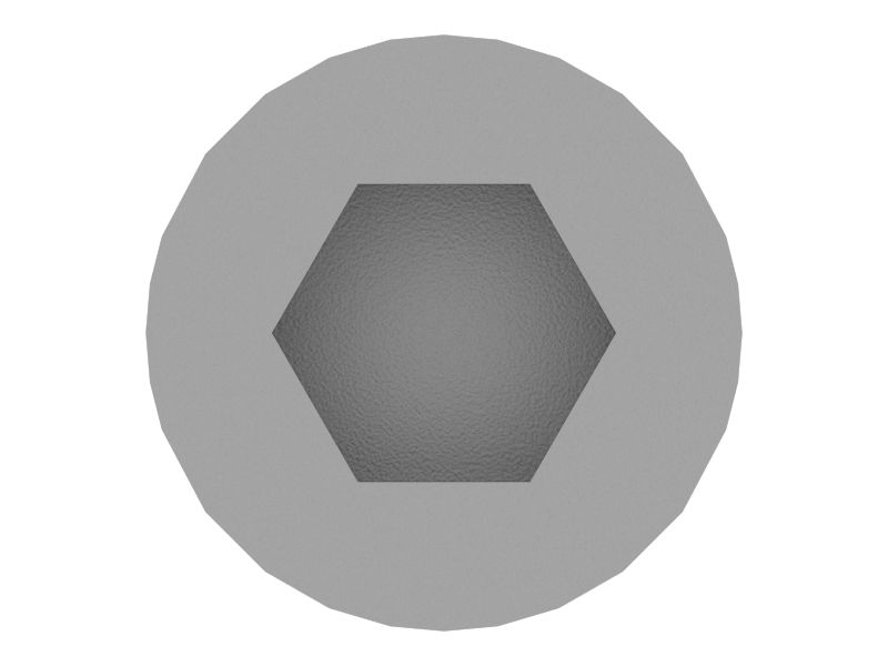 Болт с головкой под шестигранный торцевой ключ