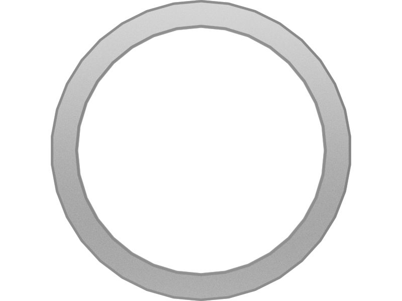 Проставка из закаленной стали с внутренним диаметром 57,16 мм